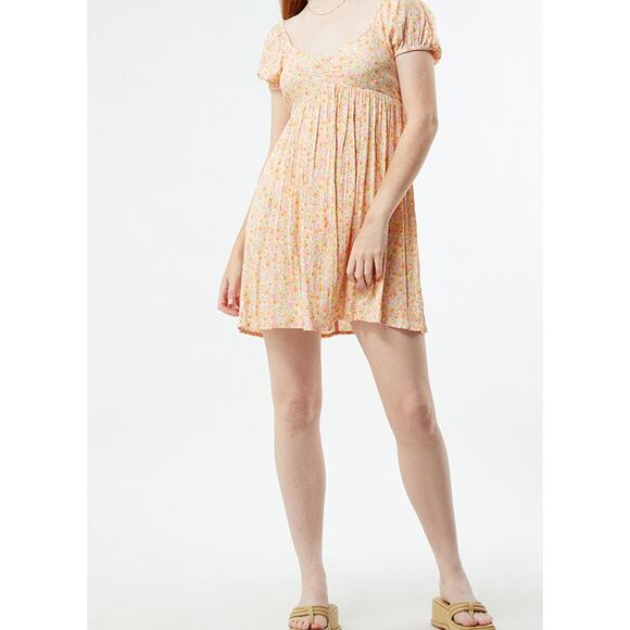 Billabong Floral Mini Dress XS NWT - Picture 4 of 7